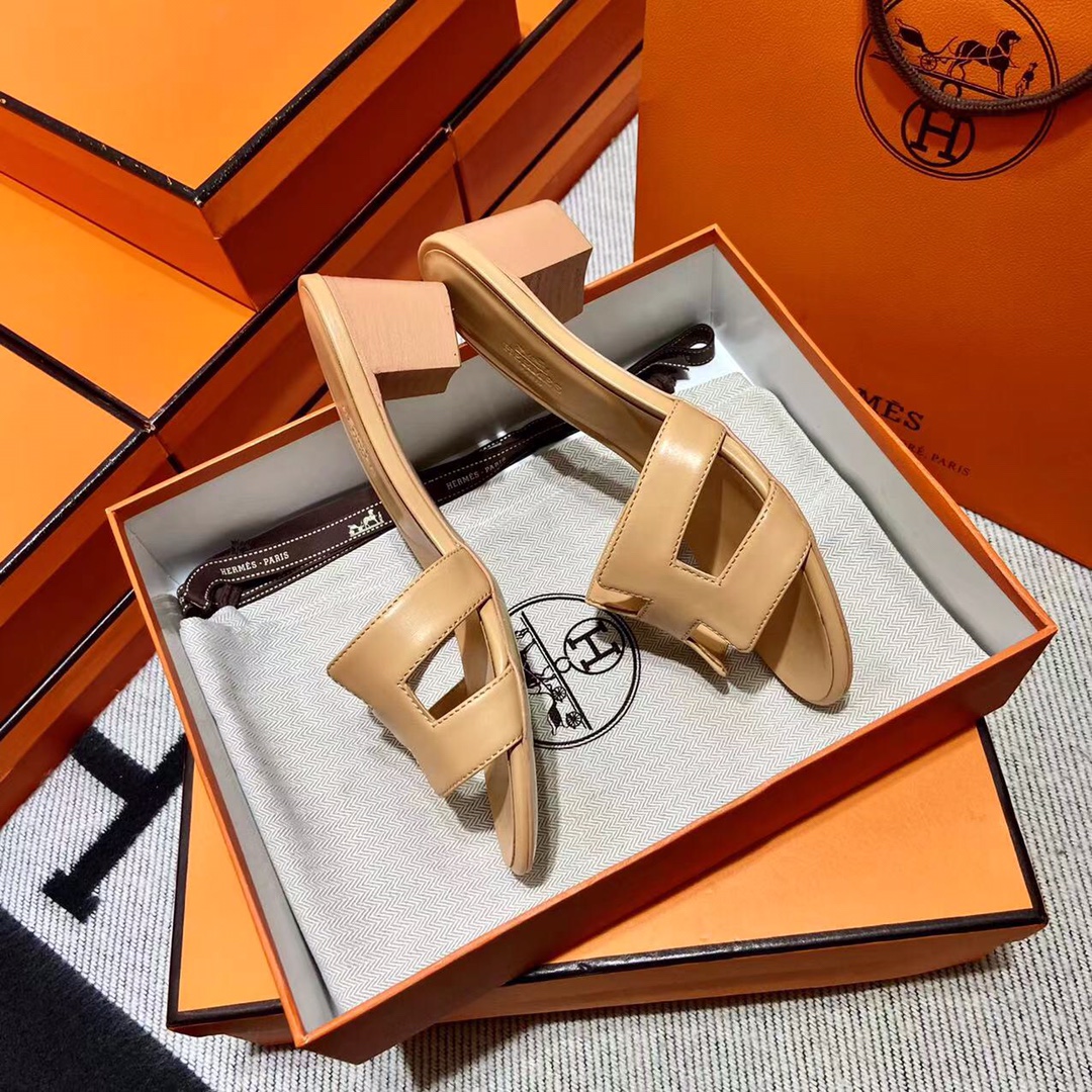 에르메스 올수공 오아시스 슬리퍼 샌들 스위프트 18